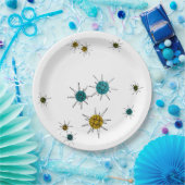 世紀半ばのフランシスコ会のスターバストII ペーパープレート (パーティー)