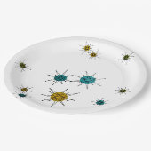 世紀半ばのフランシスコ会のスターバストII ペーパープレート (アングル)