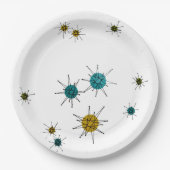 世紀半ばのフランシスコ会のスターバストII ペーパープレート (正面)