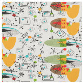 世紀半ばのモダンでお洒落な生地5 ファブリック (クローズアップ)