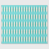 世紀半ばのモダンでアーガイル柄のな包装紙 ラッピングペーパー (フラット)