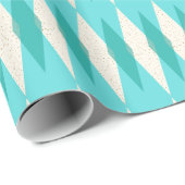 世紀半ばのモダンでアーガイル柄のな包装紙 ラッピングペーパー (ロールコーナー)