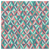 世紀半ばのモダンで幾何学的なパターン ファブリック (クローズアップ)