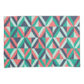 世紀半ばのモダンで幾何学的なパターン 枕カバー (正面右)