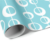 世紀半ばのモダンなスタイルの開いた泡 ラッピングペーパー (ロールコーナー)