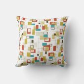 世紀半ばのモダンなデザインの枕 クッション (裏面)