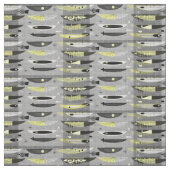 世紀半ばのモダンな宇宙時代の抽象芸術 ファブリック (見本)