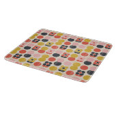 世紀半ばのモダンな花模様 カッティングボード (角)