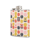 世紀半ばのモダンな花模様 フラスク (左)