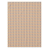 世紀半ばのモダンな葉パターン テーブルクロス (正面)