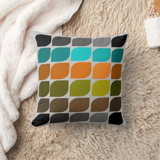 世紀半ばのモダンの刺激を受けたな枕#34 クッション (ブランケット)