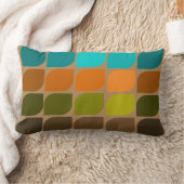 世紀半ばのモダンの刺激を受けたな枕#52 ランバークッション (ブランケット)