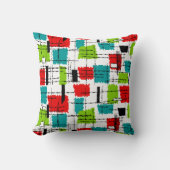 世紀半ばのモダンの刺激を受けたな枕#738 クッション (正面)