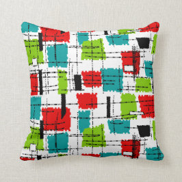 世紀半ばのモダンの刺激を受けたな枕#738 クッション