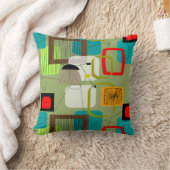 世紀半ばのモダンの刺激を受けたな枕#73 クッション (ブランケット)