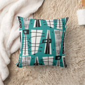 世紀半ばのモダンの刺激を受けたな枕#B13 クッション (ブランケット)