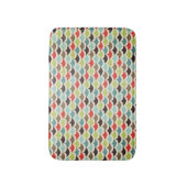 世紀半ばのモダンの帆立貝 バスマット (正面縦)