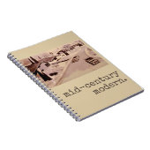 世紀半ばのモダンの建築 ノートブック (右側)