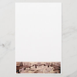 世紀半ばのモダンの建築 便箋