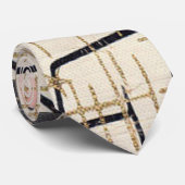 世紀半ばのモダンの抽象芸術の生地のタイ ネクタイ (ロール)