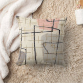 世紀半ばのモダンの抽象芸術の生地の装飾用クッション クッション (ブランケット)