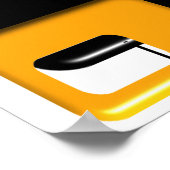 世紀半ばのモダンの抽象芸術ポスター#41 ポスター (角)