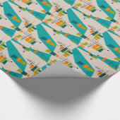 世紀半ばのモダンの抽象芸術#55 ラッピングペーパー (角)