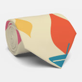 世紀半ばのモダンの飲み物 ネクタイ (ロール)