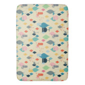 世紀半ばのモダンの飲み物 バスマット (正面縦)