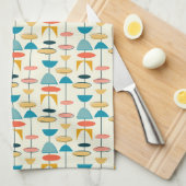 世紀半ばのモダン キッチンタオル (四つ折り)