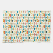 世紀半ばのモダン キッチンタオル (横)