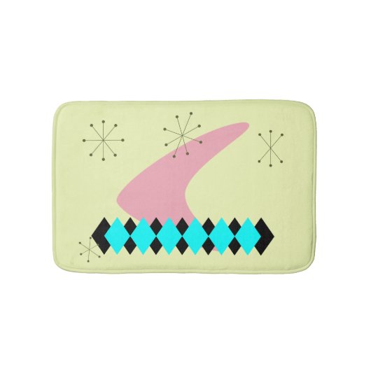世紀半ばのモダン バスマット (正面)