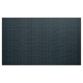 世紀半ばの原子スタイルの黒くおよび青の幾何学的 ファブリック (ヤード)