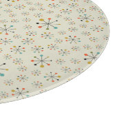 世紀半ばの原子刺激を受けたなパターン カッティングボード (角)