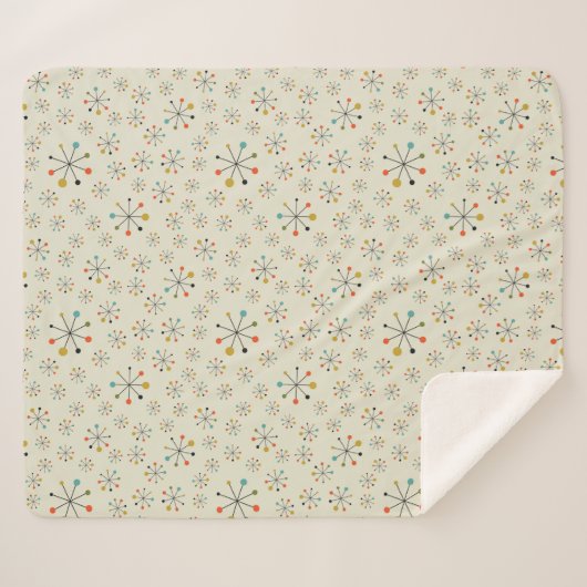 世紀半ばの原子刺激を受けたなパターン シェルパブランケット (正面(横))