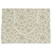 世紀半ばの原子刺激を受けたなパターン ラージペーパーバッグ (正面)