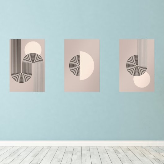 世紀半ばの抽象芸術 (ウッドフロア)