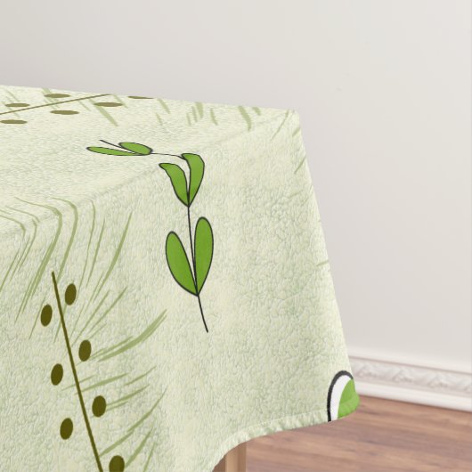 世紀半ばの花の時計 テーブルクロス (インサイチュ)