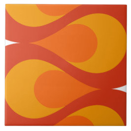 世紀半ばはタイルを振ります タイル