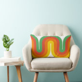 世紀半ばは装飾用クッション腰神経13x21を曲げます ランバークッション (椅子)