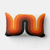 世紀半ばは装飾用クッション腰神経13x21を曲げます ランバークッション (裏面)