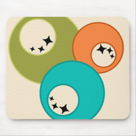 世紀半ばボウリングモダンボール マウスパッド