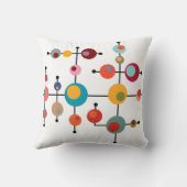 世紀半ばモダンの気泡 クッション (裏面)