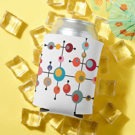 世紀半ばモダンの気泡 缶クーラー (インサイチュ 夏)