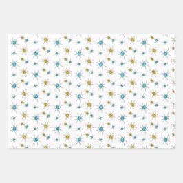 世紀半ばモダンスタイル ラッピングペーパーシート