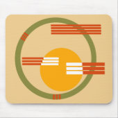 世紀半ばモダン抽象芸術 マウスパッド (正面)