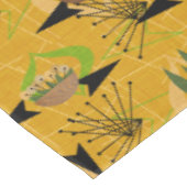 世紀半ばモダン金ゴールド | 観葉植物 | アトミック テーブルクロス (アングル)