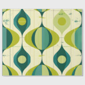 世紀半ばヴィーモダンブ ラッピングペーパー (フラット)