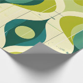 世紀半ばヴィーモダンブ ラッピングペーパー (角)