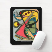 世紀半ば抽象芸術の話絵画し人のA マウスパッド (マウス)